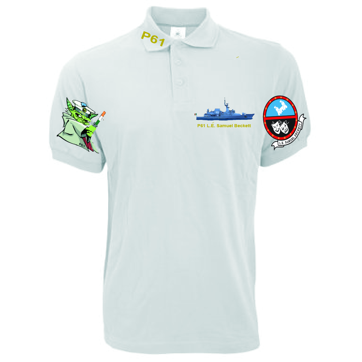 Details about   Embroidered Irish Naval Service T Shirt  5 Colours  Free P&P On Orders Over €50 