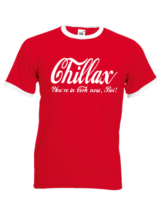 Chillax Tee Red-01