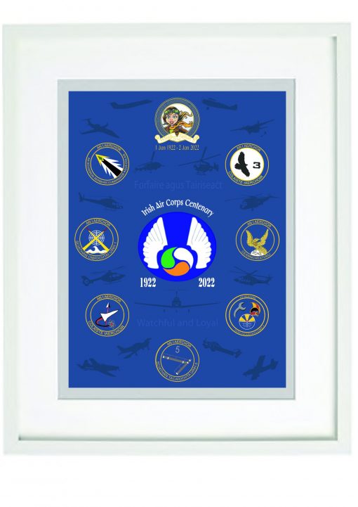 Framed Air Corps Centenary Personalised-01