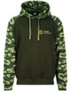 Irish Defence Forces Camo Hoodie